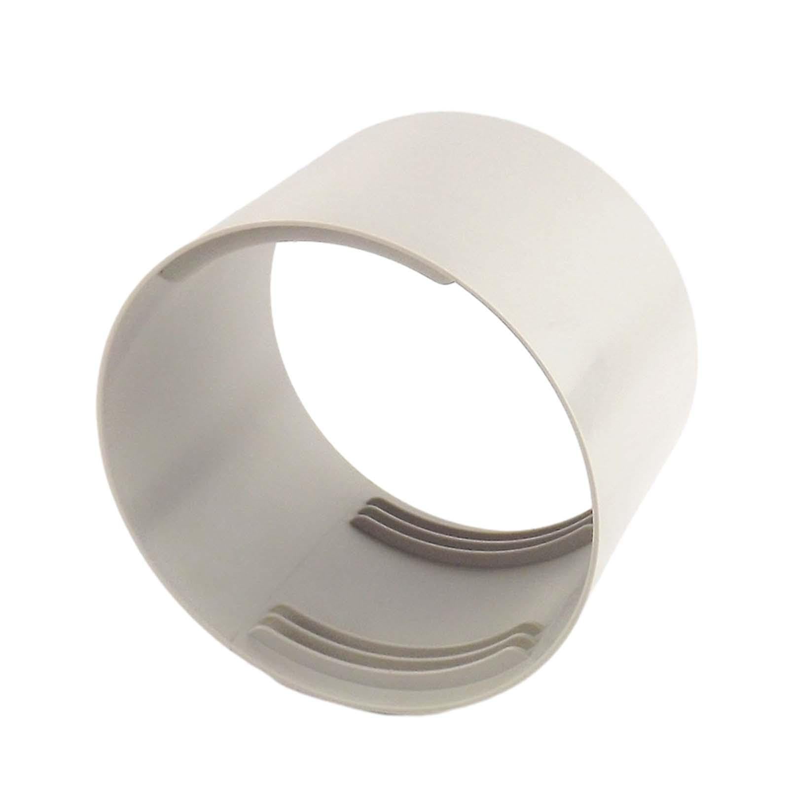 Neaxgeandx White Air Conditioner Exhaust Hose Connector Coupler Round Exhaust Duct Interface 15 Cm