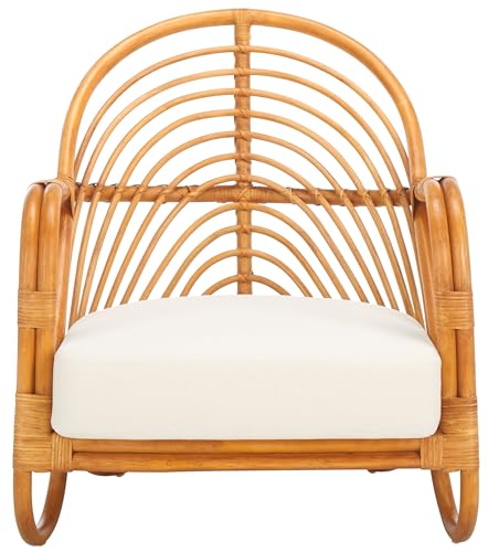 Sillón acolchonado natural color blanco miniatura 6