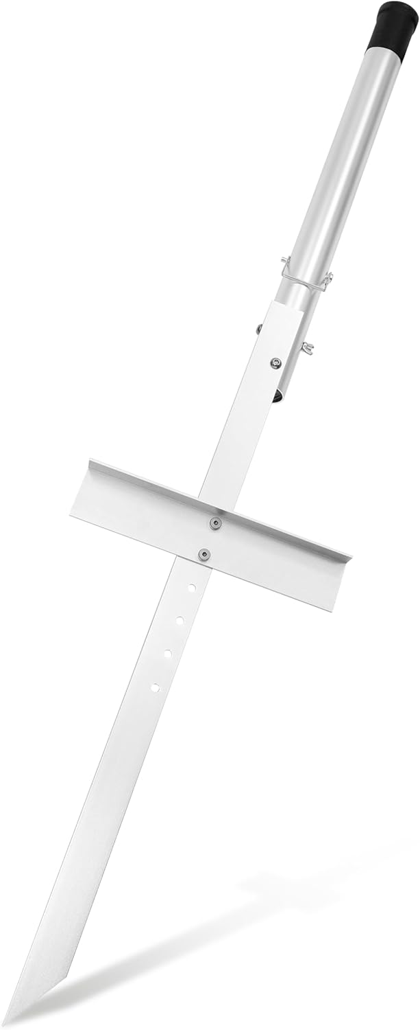 BLUEWING Upgraded Adjustable Sand Spike Anodized Aluminum Beach Rod Holder Surf Fishing Rod Spike