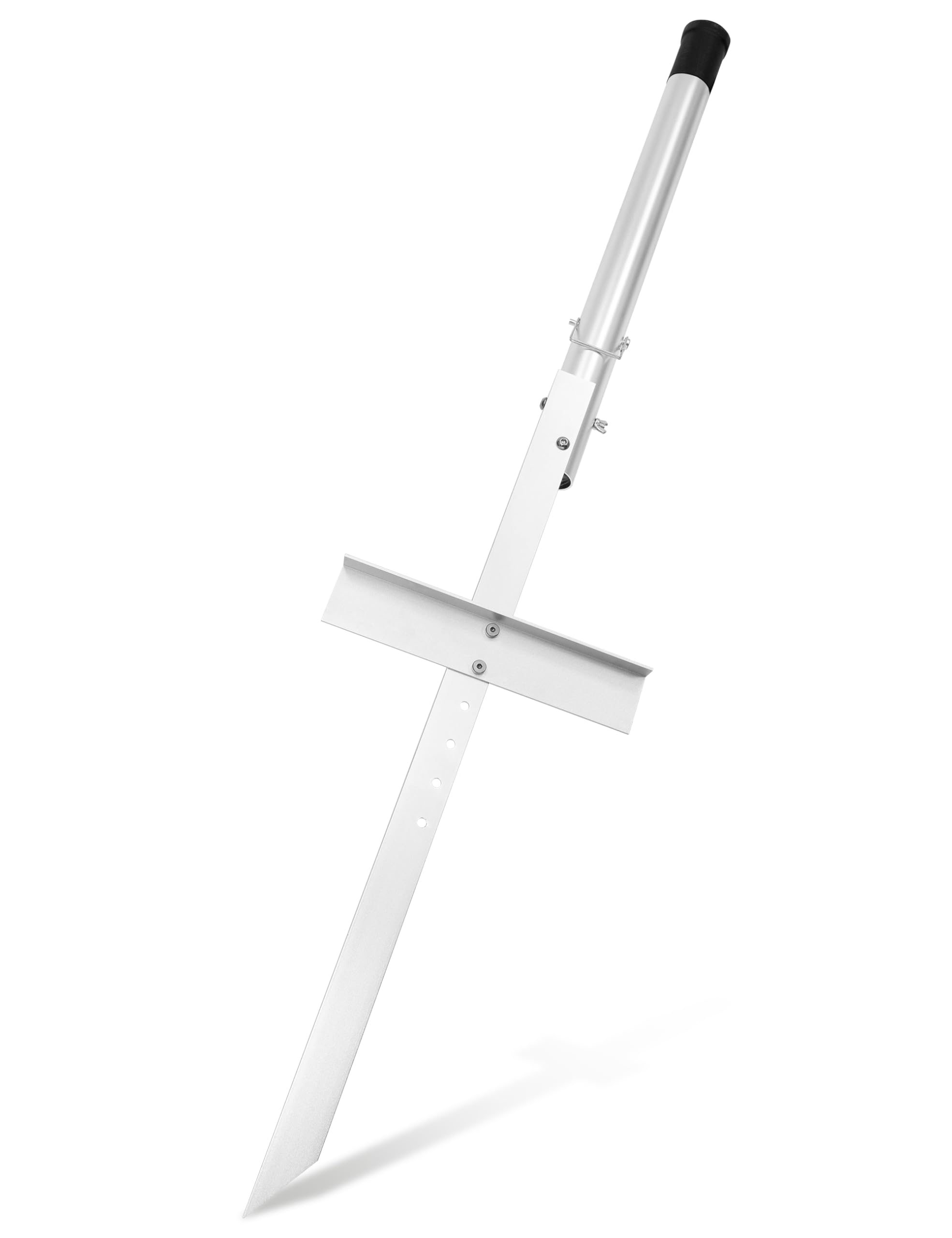 BLUEWING Upgraded Adjustable Sand Spike Anodized Aluminum Surf Fishing Rod Holder Surf Fishing Spike Rod Spike Beach Fishing Rod Holder, V4 Version