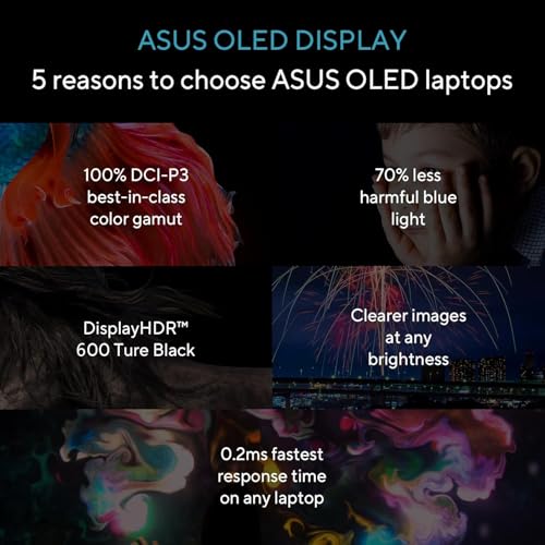 Image of ASUS Vivobook 16, 13th Gen, Intel Core i5-13420H,16GB RAM,512GB SSD,FHD (1920 x 1200) OLED,Win 11,M365 Basic (1Year)*,Backlit Keyboard,Office 2024,Silver,1.88 kg,X1605VA-SH1952WS, Thin & Light Laptop