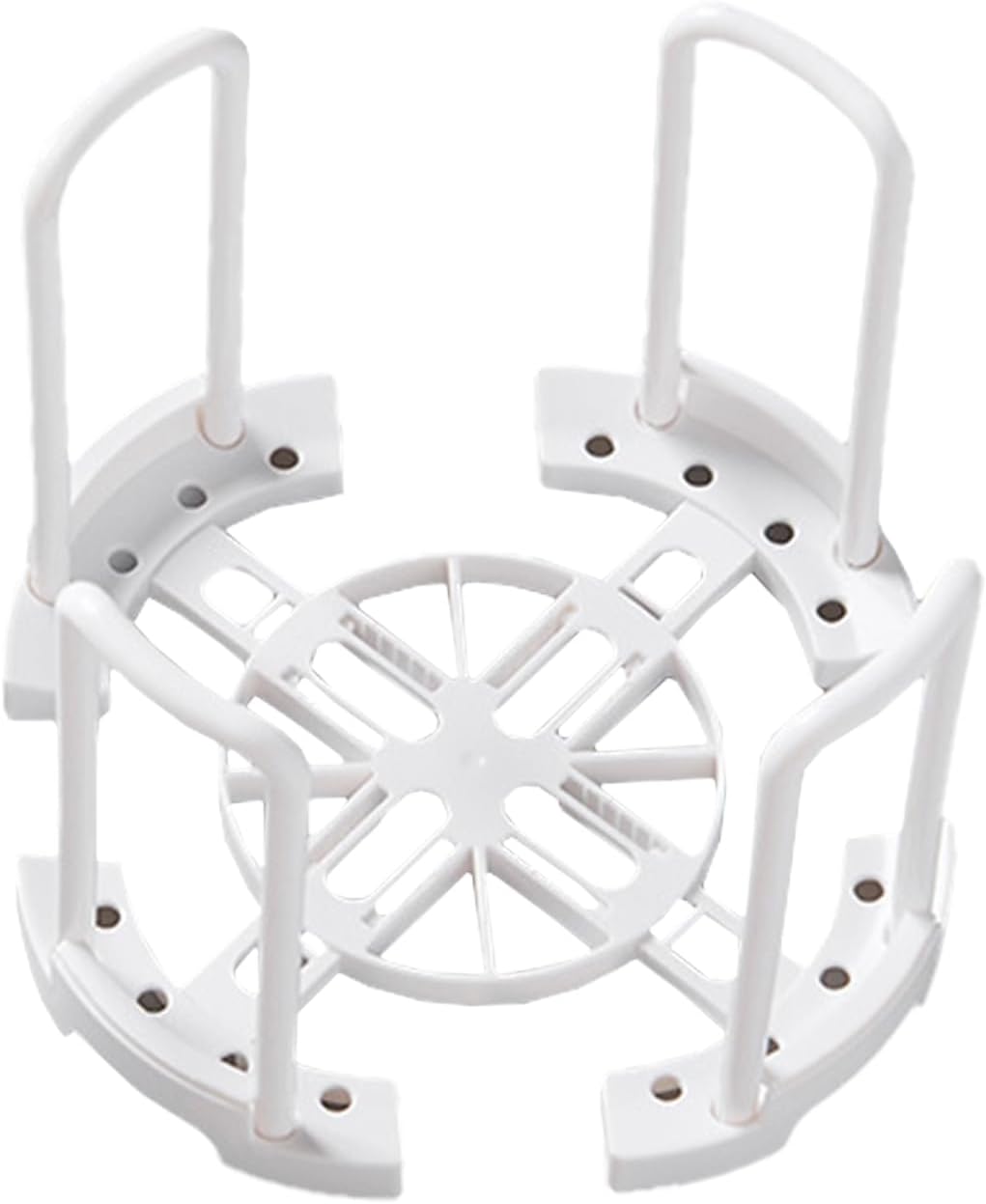 Dish Rack, Space Efficient Design, 14.5x15cm, Desktop Bowl Holder, Cabinet Dishes Storage Rack, Assembly, For Dining Room, Pantry