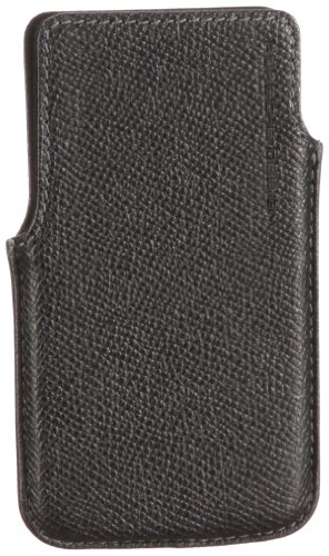 Porsche Design Case pour iPhone 4 étui de luxe en cuir noir style mallette haut de gamme