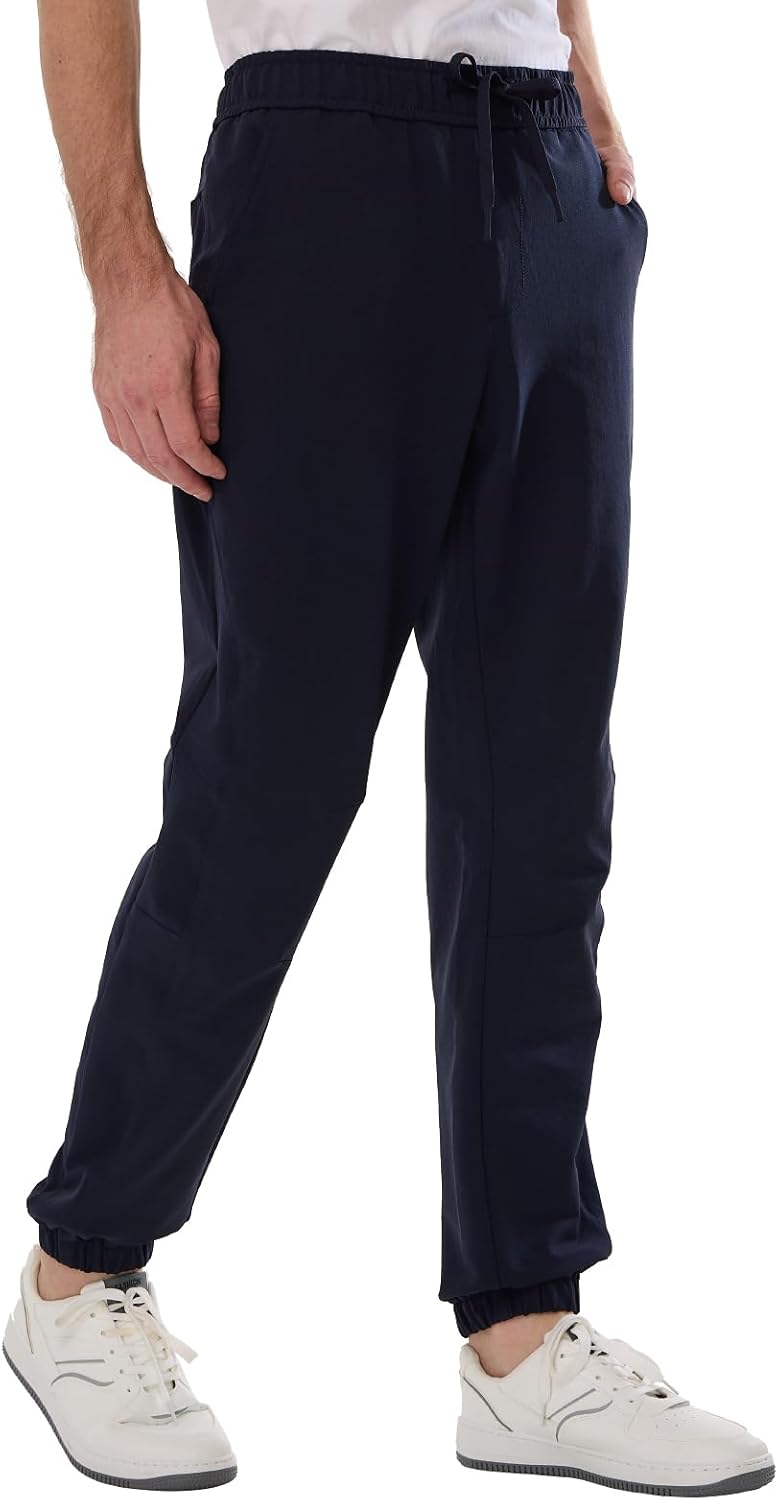 Men's 34/36 Inseam Joggers Stretchy Athletic Pants - Image 2
