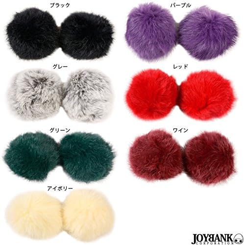 Amazon シューズ クリップ ふわふわ ファー シューズアクセサリー シューパーツ パンプス アイボリー ノーブランド品 シューズ チャーム