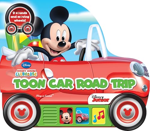 Mickey Mouse Clubhouse: Toon Car Road Trip: Shaped Vehicle Play-a-Sound Book (Little Vehicle Book)
