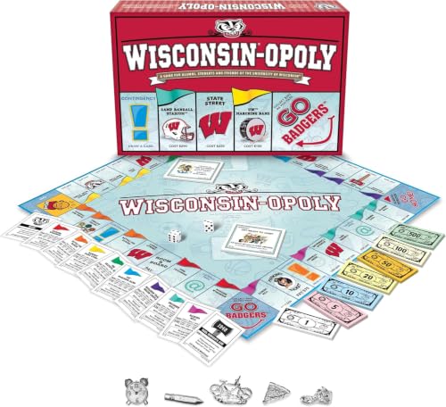 Wisconsinopoly juego de mesa temático Universidad de Wisconsin miniatura 3
