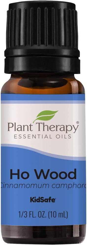 Plant Therapy Ho Wood Essential Oil 10 mL (1/3 oz) 100% Pure, Undiluted, Therapeutic Grade