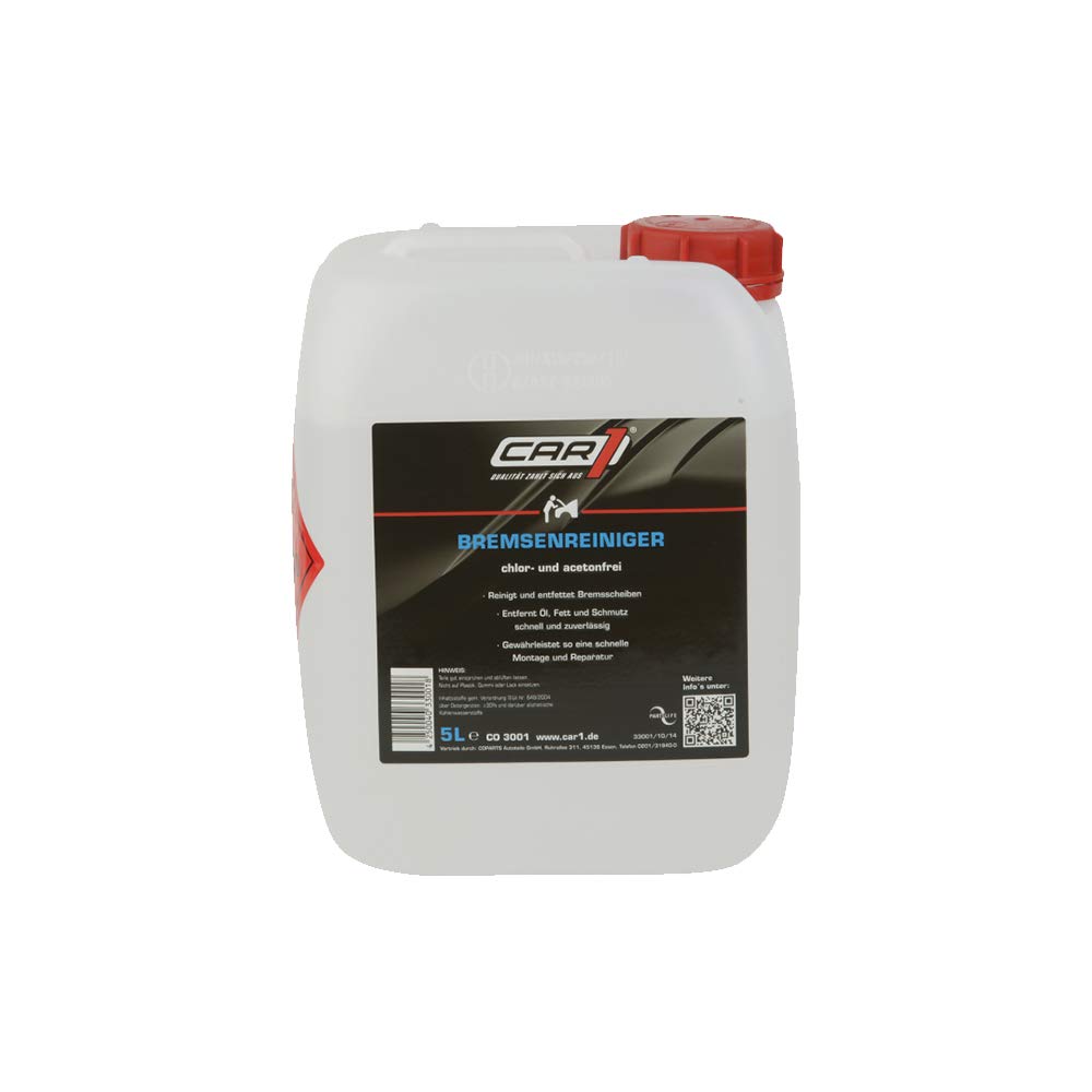CAR1 – Nettoyant de Freins 5 litres
