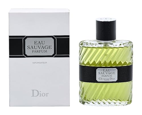 Christian Dior Eau Sauvage Parfum Spray para hombre, 3.4 onzas