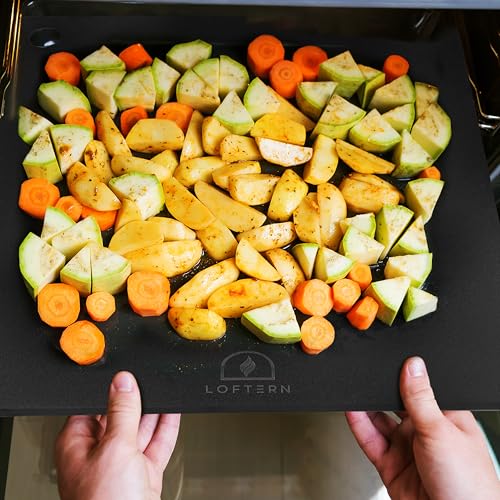 Image of 14 inch x 16 inch Pizza Steel - Heavy-Duty Carbon Steel Baking Plate for Oven, Grill & Pizza Oven - Pro Pizza Stone for Bread, Sourdough, and Crisp Crust Perfection