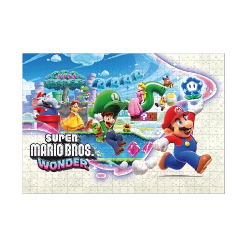 Winning Moves Puzzle Super Mario Wonder Puzzle 500 Pièces Jeu de Patience et de Réflexion Pour Enfants À Partir de - vue 5