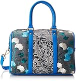 Laura Vita Damen Domont DOMONT Bowling Tasche, Blau (Bleu BLEU)