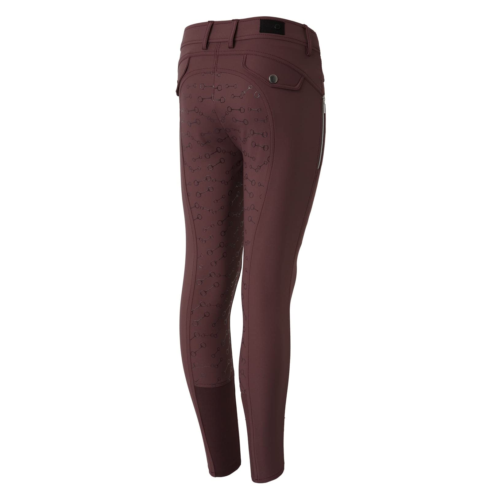 HORZE Pantalones de Montar con Asiento Completo y Cintura Alta para Niños Andrea