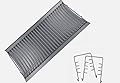200048 Replacement Parts 27 in Ash Pan Char Griller Charcoal Grill BBQ E1224, 1224, 1324, 2121, 2222, 2727, 2828