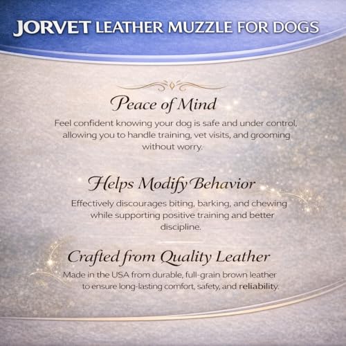 Large Leather Muzzle by JorVet - Image 7