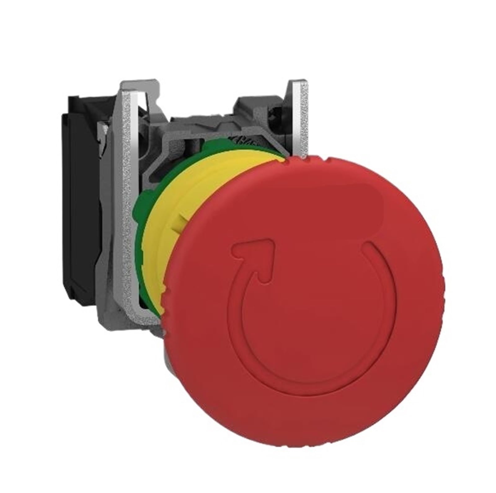 Arrêt d'urgence XB4BS8442 Schneider Ø40 bouton coup de poing tournant