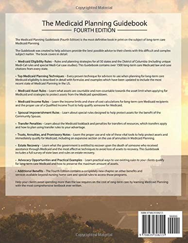 The Medicaid Planning Guidebook: Fourth Edition