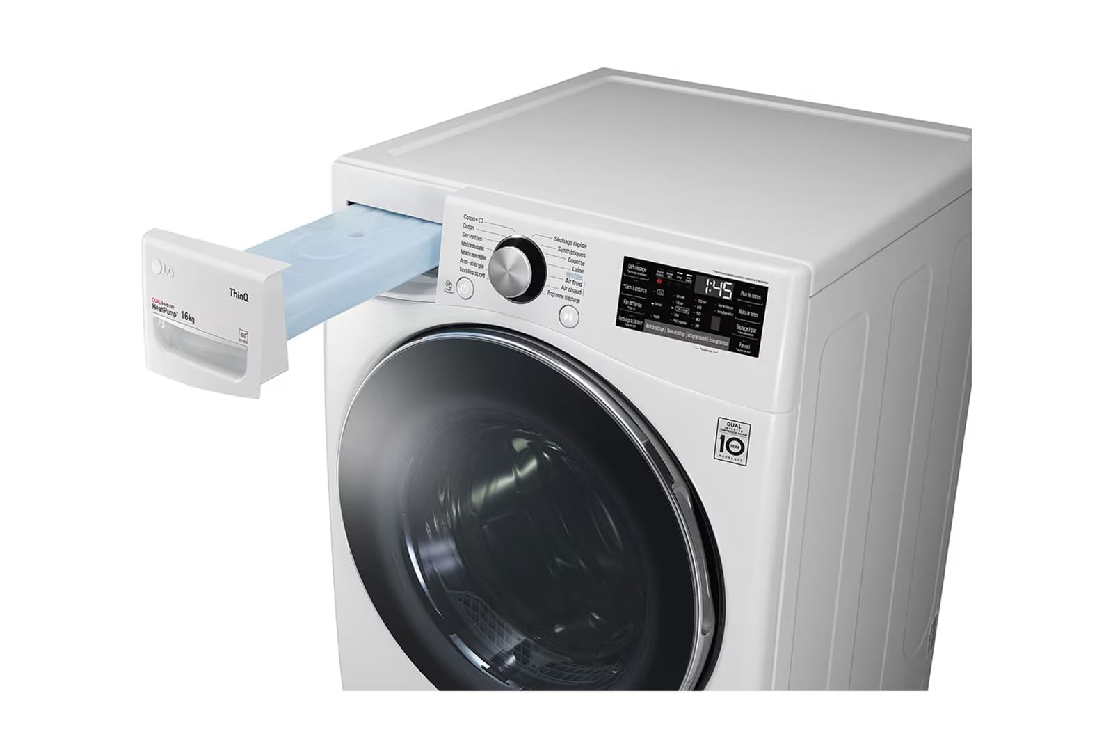 Sèche linge à condensation Lg rh8p12wh