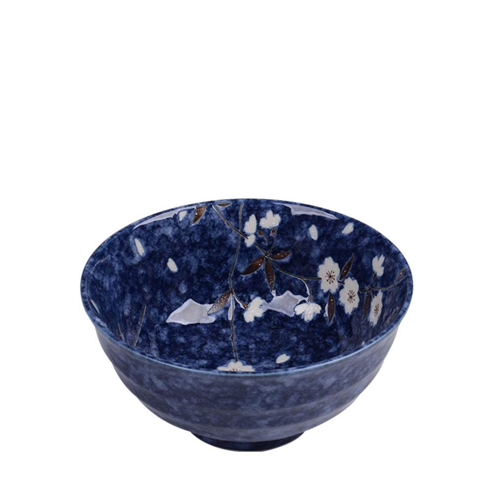 Ceramiczna miska ramenowa w stylu japońskim, duża miska do serwowania, ceramiczne naczynia do serwowania, zupa salad, miska do mieszania owoców, miski na płatki śniadaniowe i makaron