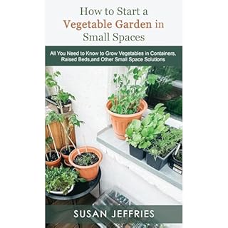 How to Start a Vegetable Garden for Small Spaces Audiolibro Por Susan Jeffries arte de portada