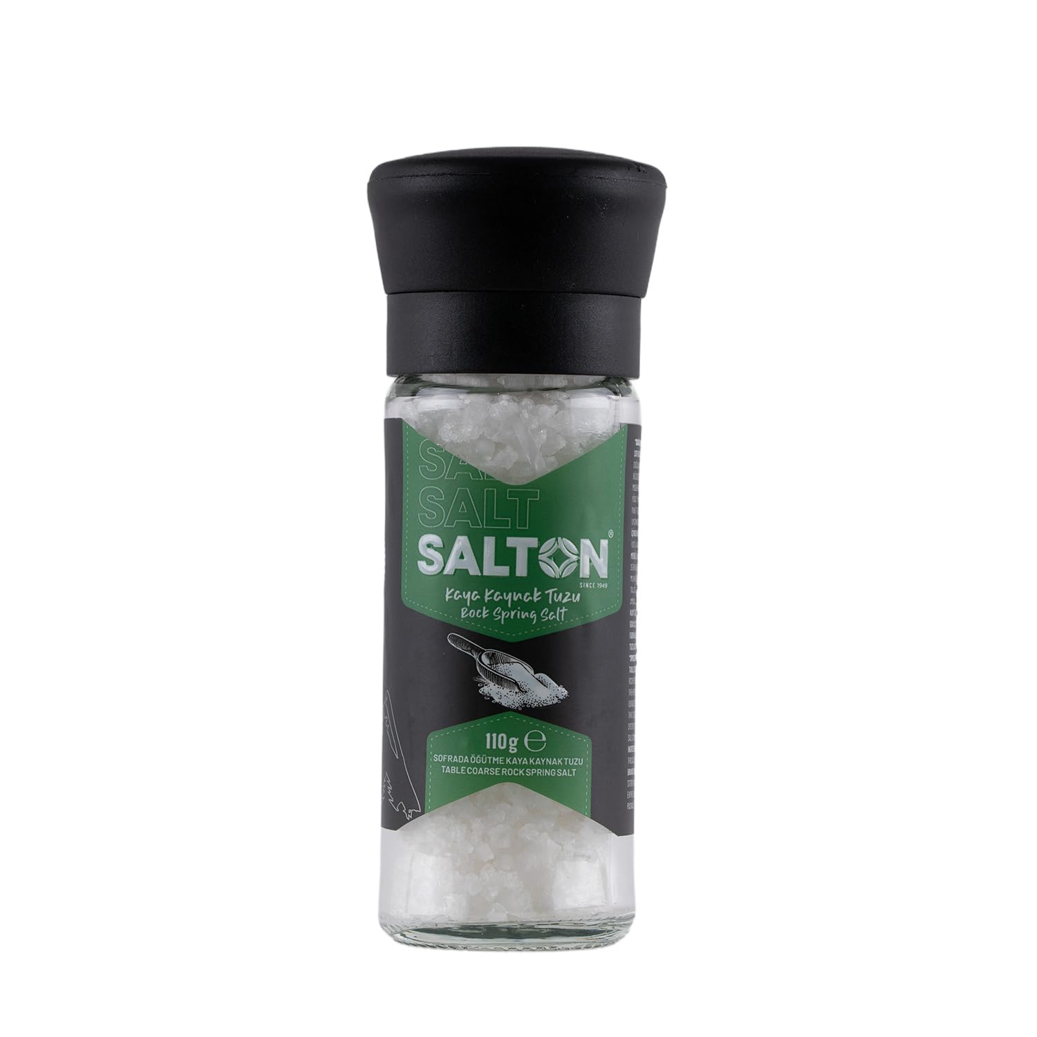 SALTON Kaya Kaynak Tuzu Cam Değirmen 110 Gr