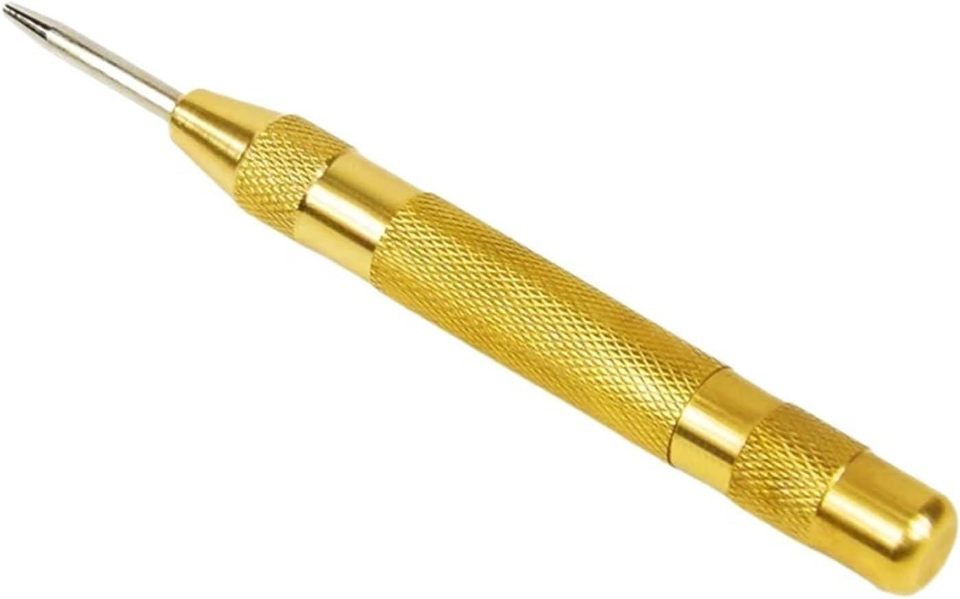 1pc 130mm Automatic Center Pin Punch Drill Automatic Window Breaking Device Wood/Metal Hole Punch Drill Bit
