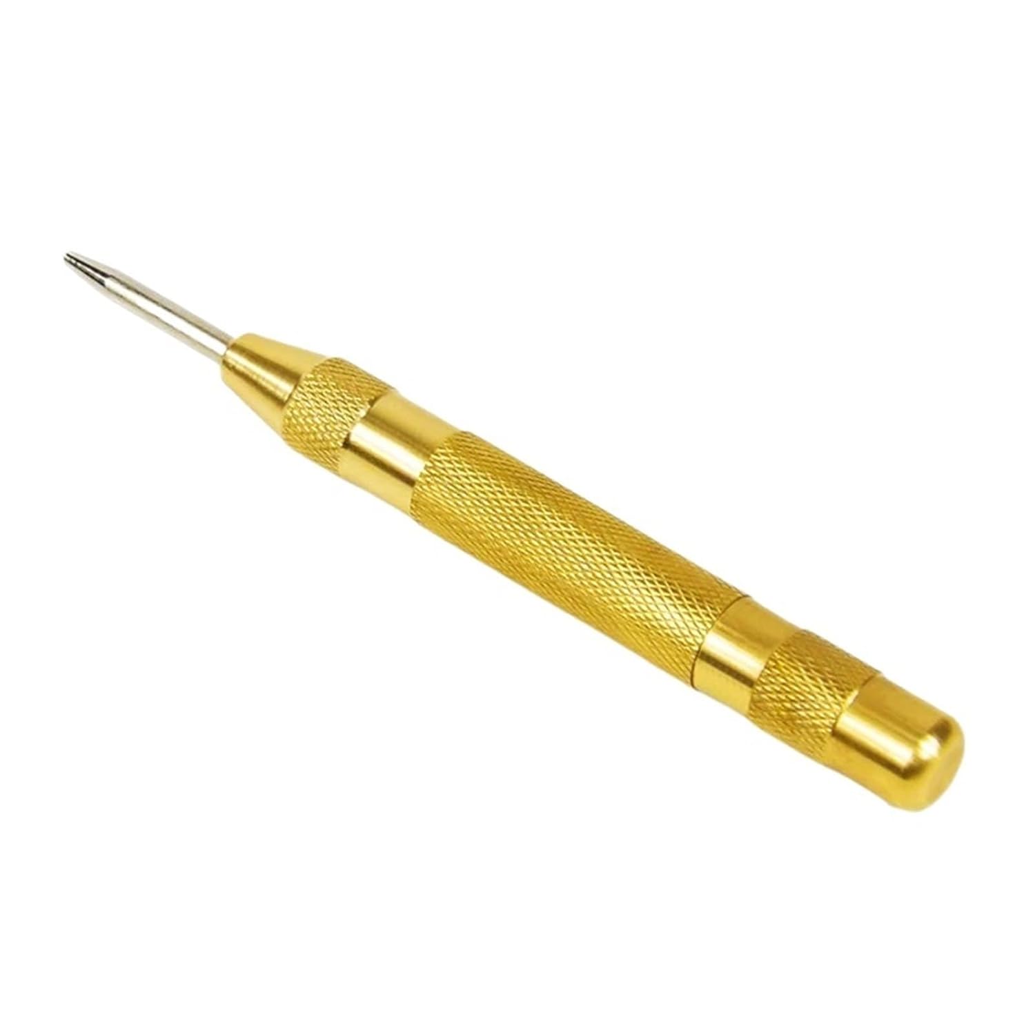 1pc 130mm Automatic Center Pin Punch Drill Automatic Window Breaking Device Wood/Metal Hole Punch Drill Bit HJDIPCKYVG