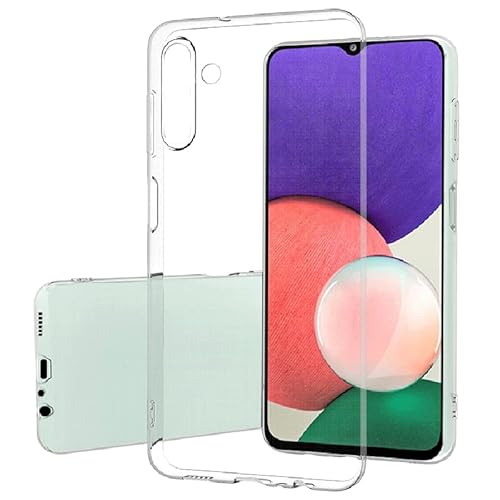 Oprimio Crystal Clear für Samsung A04s Hülle Silikon Transparent TPU Slim Case Ultra Dünn Samsung Galaxy A04s Handyhülle Stoßfest Kratzfest Anti-Gelb Weich Klar Cover