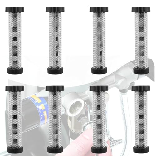 Filtro de 8 unidades 288747 de repuesto para piezas de pulverizador Graco, se adapta a los filtros de pulverización de pintura Graco Magnum ProX7 ProX9 ProX17 ProX19 ProX21 XR5 XR7 XR9 Airless Paint