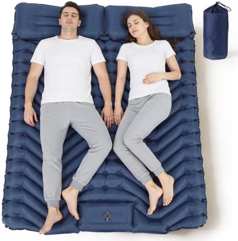 HAUSPROFI Tapis de Camping Isotherme Double, Matelas pneumatique ...