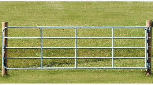 KERBL Adjustable Field Gate with Installation Kit