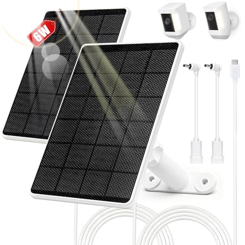 Solarpanel für Ring Kamera für Ring Stick Up Cam & Spotlight Cam Plus/Pro