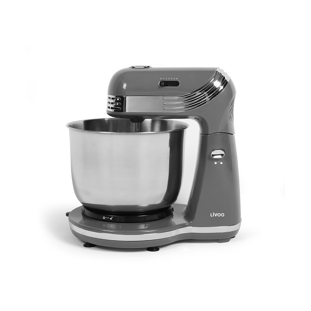 Robot Pâtissier Multifonction 3l 250w Gris - DOP137G