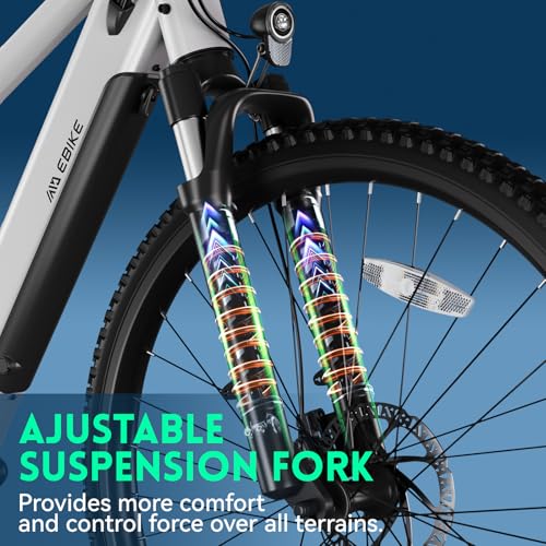 Image of TST Electric Bike for Adults, 750 Peak Motor Ebike with 36V /7.8Ah Battery, up to 40 Miles Range 25 MPH Electric Bicycle, 7 Speed, 26 inch E Bike for Commute