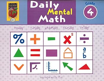Paperback DAILY MENTAL MATH--GRADE 4 World Teachers Press Book