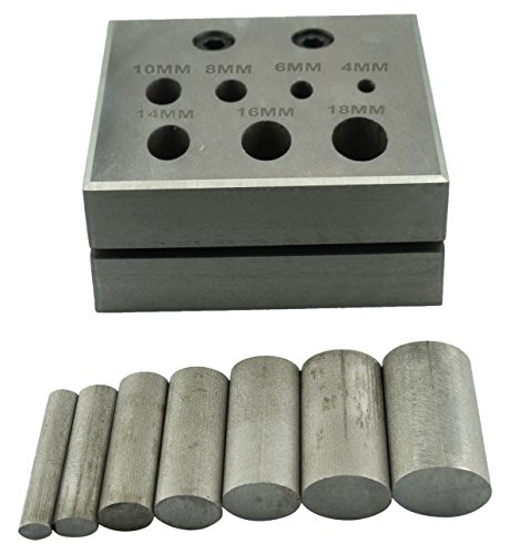 SE Disc Cutter with 7 Oval Punches Set (7 PC.) - JT-SP323-7OVL