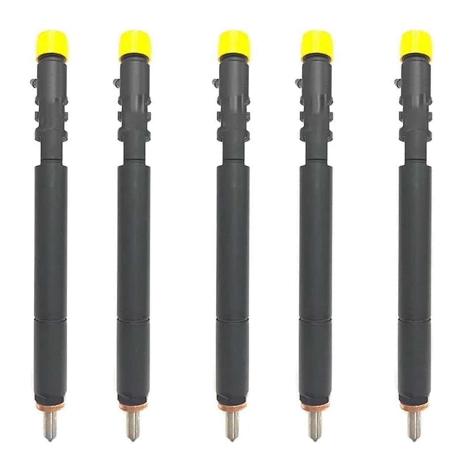 Kkiudvc One Color Car Fuel Injector For Ssangyong For Kyron For Rexton For Rodius For Stavic 2.7D Engine Parts 5Pcs Diesel Fuel Injector A6650170121 A6650170321