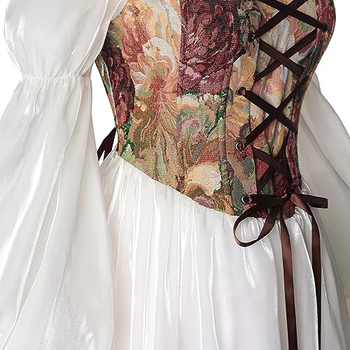 NSPSTT Renaissance Dress, Fairy Red, XX-Large - Image 6