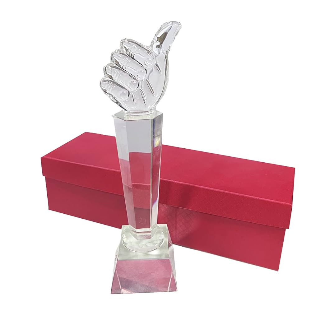 Amazon | 「いいね」 マーク 表彰 トロフィ お祝い 優勝賞品