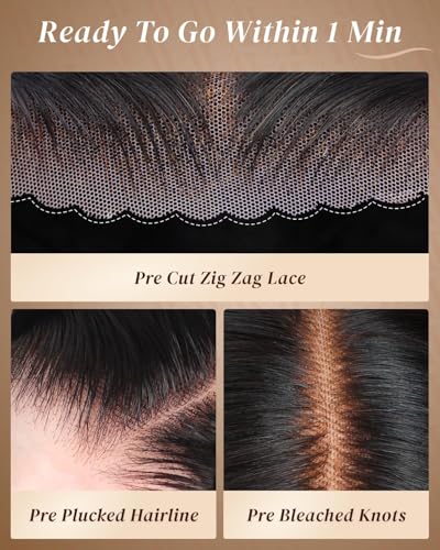 Image of Arabella Glueless Wigs Human Hair Body Wave 6x5 HD Lace Closure Wig 20 Inch