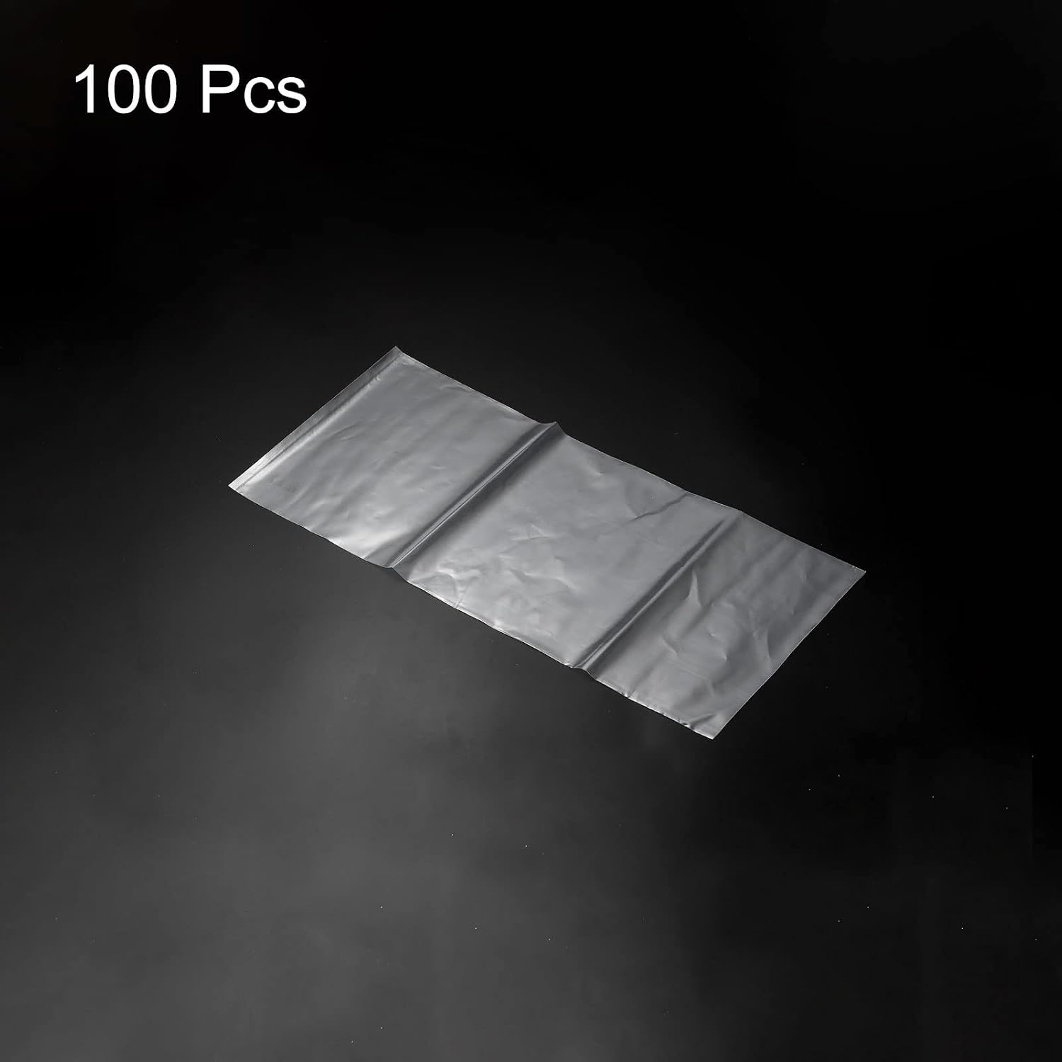 PATIKIL Clear Flat Open Poly Bags PE Plastic 3 Mil 6x13.5 in for Hardware, Collectibles, Jewelry, Cards, Craft Supplies Pack of 100