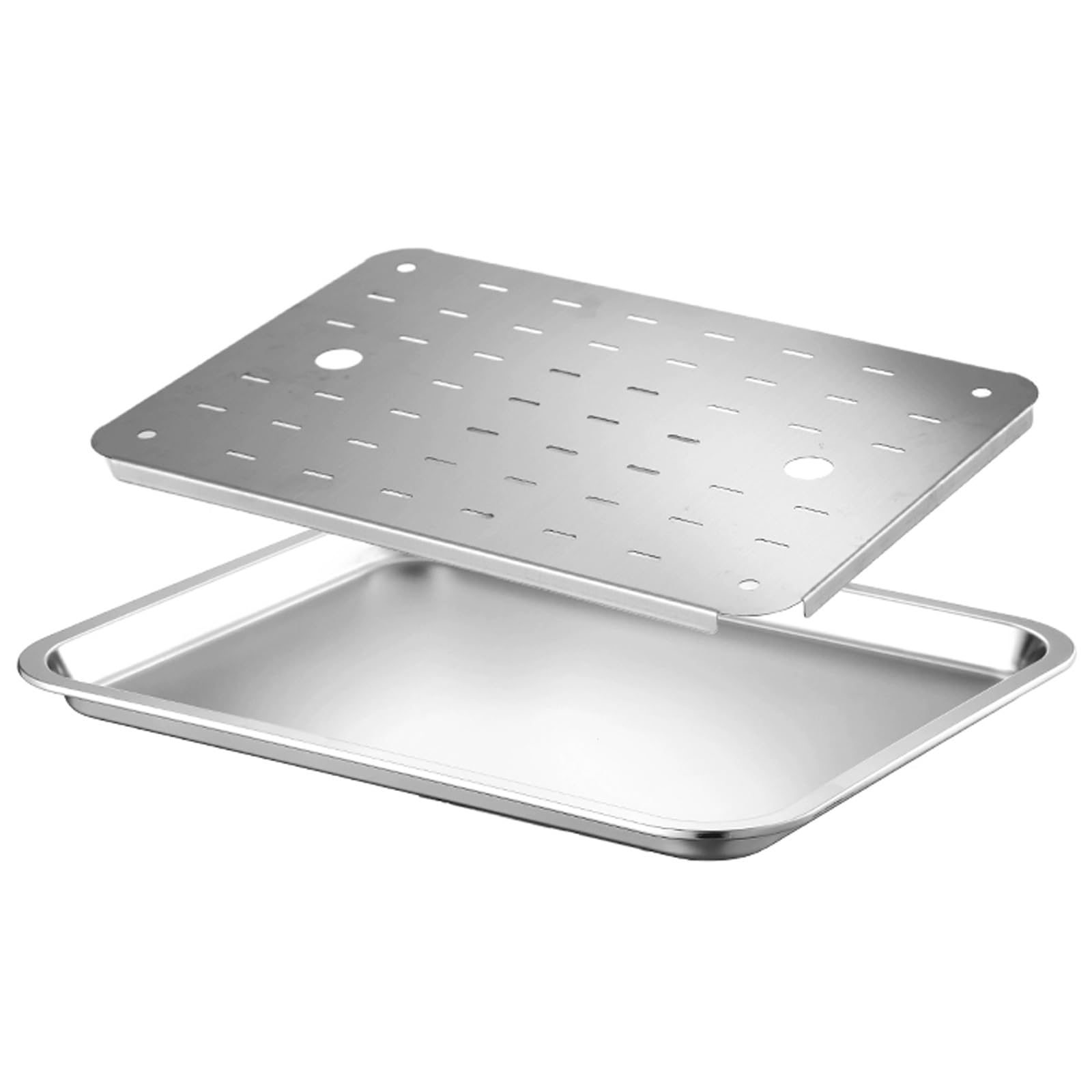 Bac de récupération des Graisses, bac de récupération des Graisses Grande capacité - Conception Double Couche étanche pour Une Utilisation en Restaurant et en Cuisine, idéal pour la Collecte