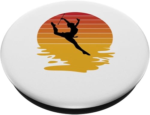 Miniatura 2 de Retro Baton Twirling Twirler Majorettes PopSockets Standard PopGrip