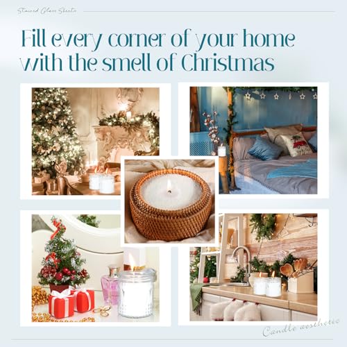 MTLEE Pearled Candle 2.2 Lb/35oz Mother's Day Mom Gifts Scented Sand Candle Kit Include 50 Wicks, Bow Gift Box, Spoon Reusable Pearled Wax for DIY Home Kit(Seasalt) by MTLEE - Image 5