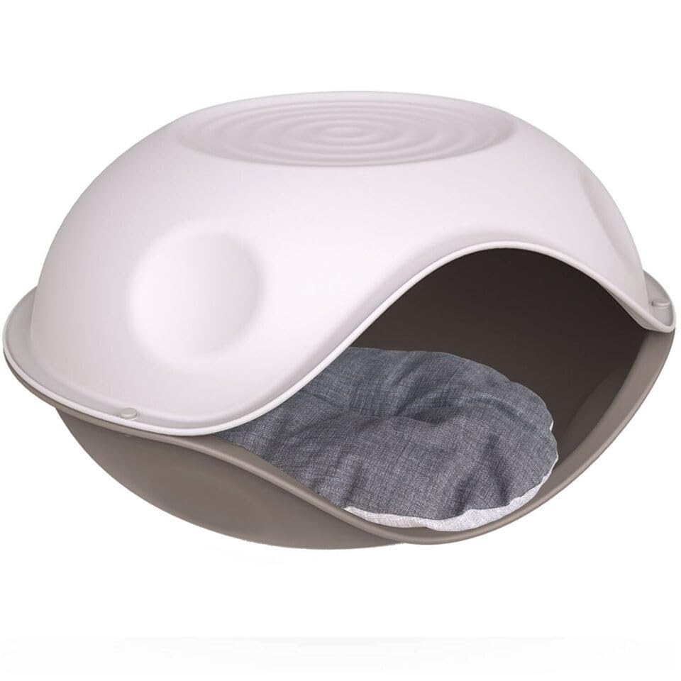 Mighty Cat Dog Bed Windproof Outdoor Plastic Shelter Pet Kitten House Kennel POD