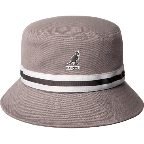 Image of Kangol Stripe Lahinch - Cardinal /XL Bucket Hat