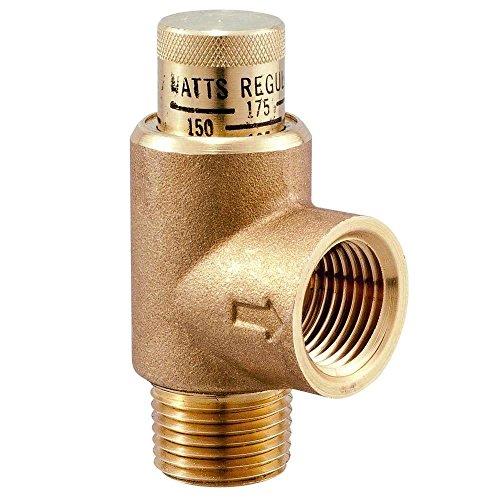 Watts LF530C-3/4 Lead Free Calibrated Pressure Relief Valves 3/4-Inch Adjustable
