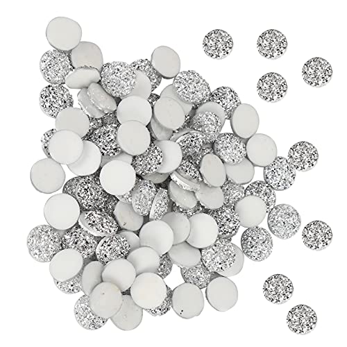 100pcs Flat Diamond, 12mm Resin Round Bright Flatback Crystal for Glass Rhinestone Craft Decoration Accessories Supplies -  GLOGLOW, GLOGLOW9xrhwpv8242003