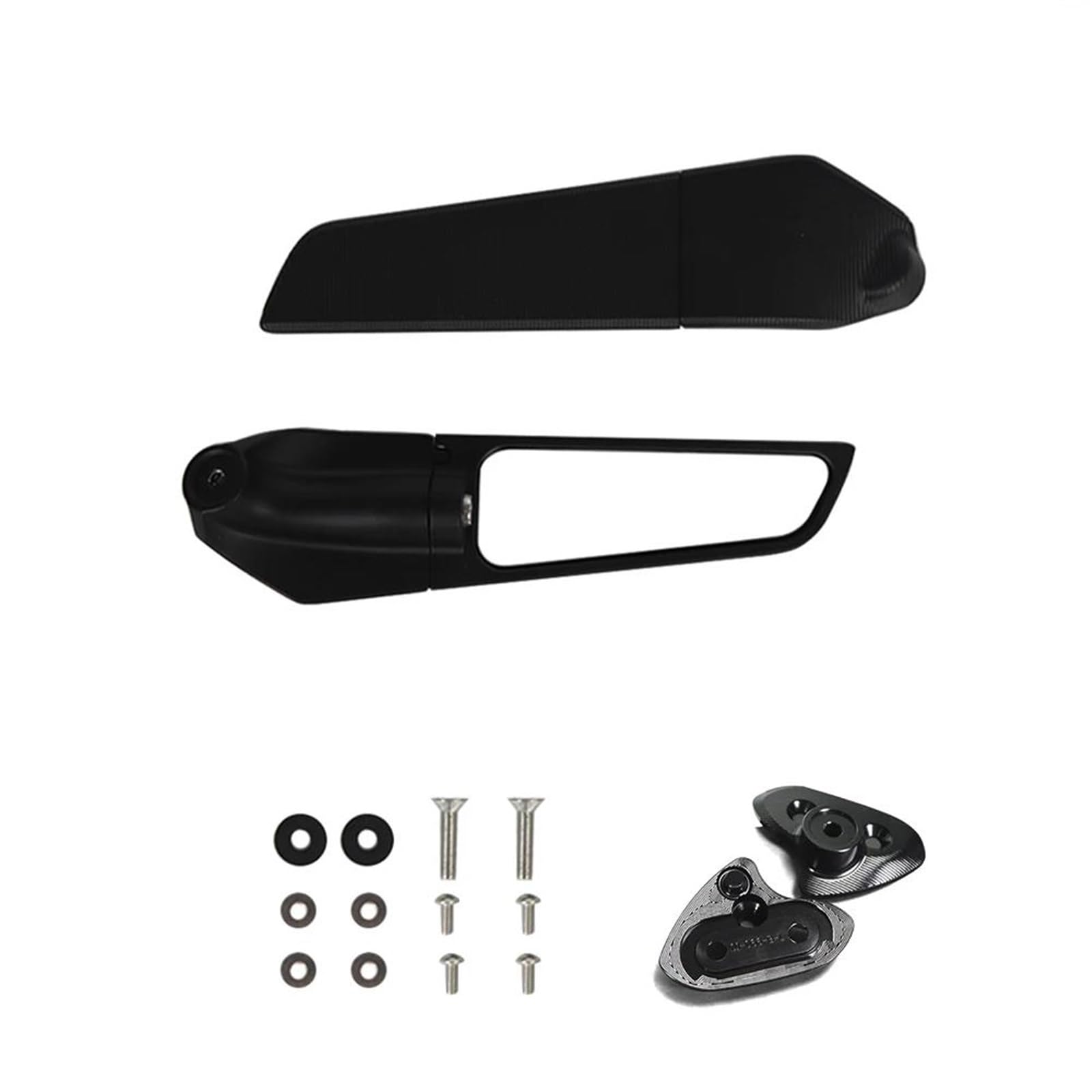 Espejo retrovisor lateral wind wing para motocicleta YZF-R1 con diseño de alta gama